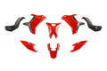 PLASTIC KIT YAMAHA TENERE 700 2025 R-TECH R-KITT70-RS1-025 RED & BLACK