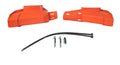 BREMBO MASTER CYLINDER PROTECTOR GUARDS ORANGE RTECH R-PRTPUMPAR06