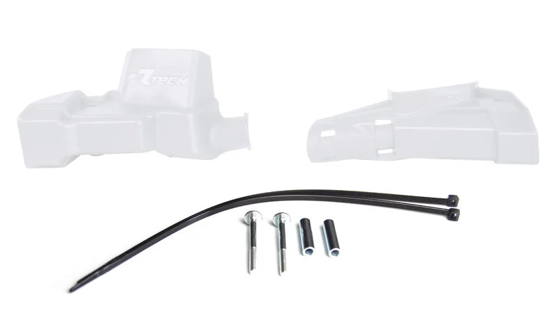 NISSIN BREMBO BETA MASTER CYLINDER PROTECTOR GUARDS WHITE RTECH R-PRTPUMPBN05