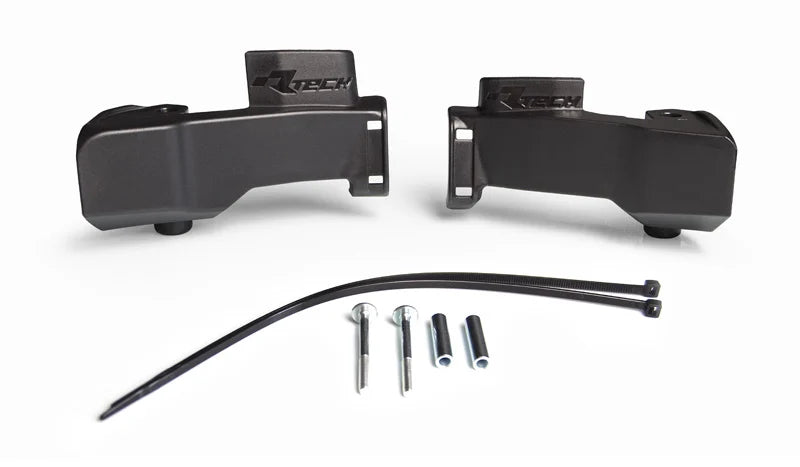 BRAKTEC MASTER CYLINDER PROTECTOR GUARDS BLACK RTECH R-PRTPUMPNR01