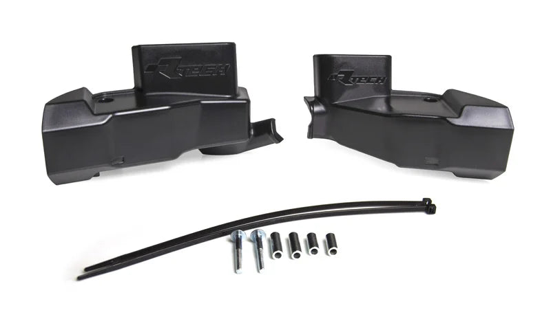 NISSIN KX/CRF MASTER CYLINDER PROTECTOR GUARDS BLACK RTECH R-PRTPUMPNR02