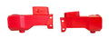 BRAKTEC MASTER CYLINDER PROTECTOR GUARDS RED RTECH R-PRTPUMPRG01