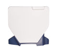 FRONT PLATE 2023-2025 HUSKY TC/FC, WHITE/BLUE OEM 23, RTECH R-TBHSQBNBL23