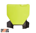 FACTORY FRONT PLATE 2023-2025 HUSKY TC/FC, YELLOW/BLACK, RTECH R-TBHSQGQNR93