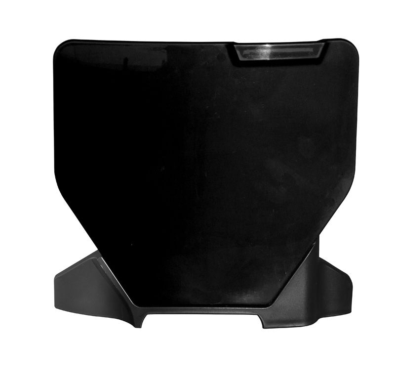 FRONT PLATE 2023-2025 HUSKY TC/FC, BLACK, RTECH R-TBHSQNR0023