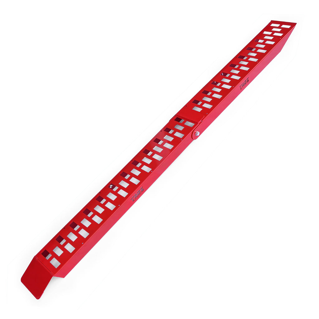 RED STEEL FOLDING RAMP TAG-Z, FOLDING RAMP 2000mm