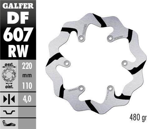 GALFER REAR DISC KTM HSQ GASGAS