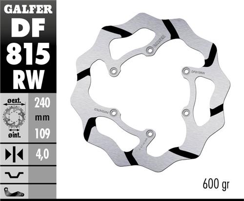 GALFER REAR DISC BETA RR 2T 2013 - 2025 RR 4T 2015 - 2025