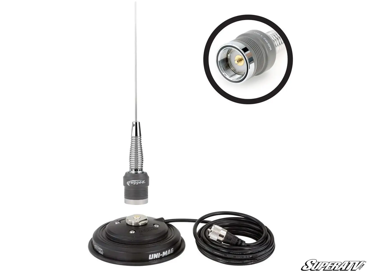 Rugged Radios Race Radio Kit Rugged RACE SERIES M1 Mobile Radio with Antenna