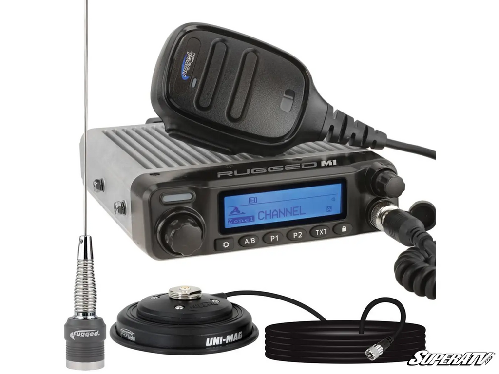 Rugged Radios Race Radio Kit Rugged RACE SERIES M1 Mobile Radio with Antenna