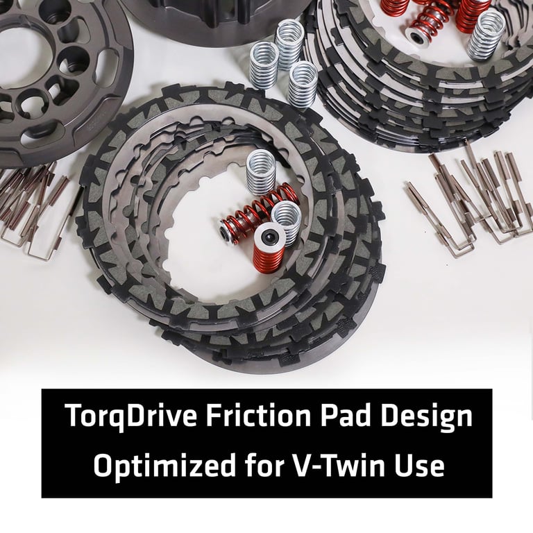 CLUTCH KIT CORE MANUAL TORQ DRIVE WITH BASKET 11-17 AMERICAN V-TWIN-DAVID TWIN CAM REKLUSE RMS-6915104