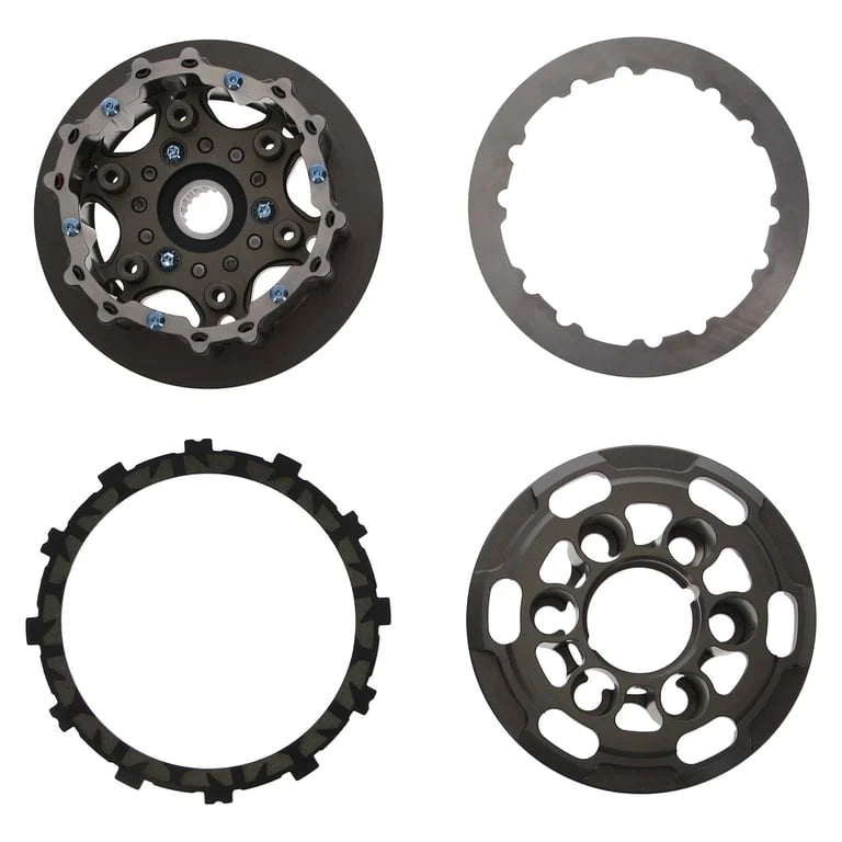 CLUTCH KIT CORE MANUAL TORQ DRIVE WITH BASKET 17-24 AMERICAN V-TWIN-DAVID BIG TWIN REKLUSE RMS-6915105