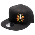 SNAP BACK CAP BLACK DELUXE SPIDER ONE SIZE REKLUSE RMS-928