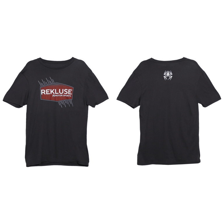 T-SHIRT REBEL CHARCOAL M REKLUSE RMS-941-M