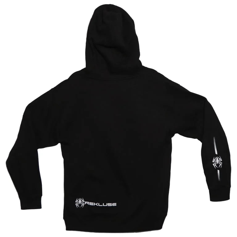 HOODED PULLOVER BLACK HEAVYWEIGHT L REKLUSE RMS-960-L