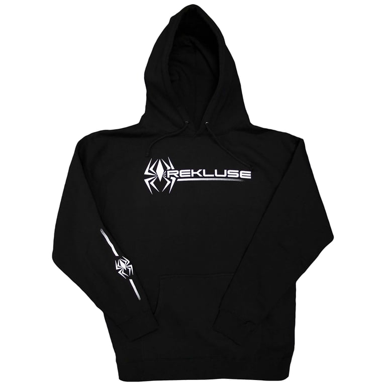 HOODED PULLOVER BLACK HEAVYWEIGHT XL REKLUSE RMS-960-XL