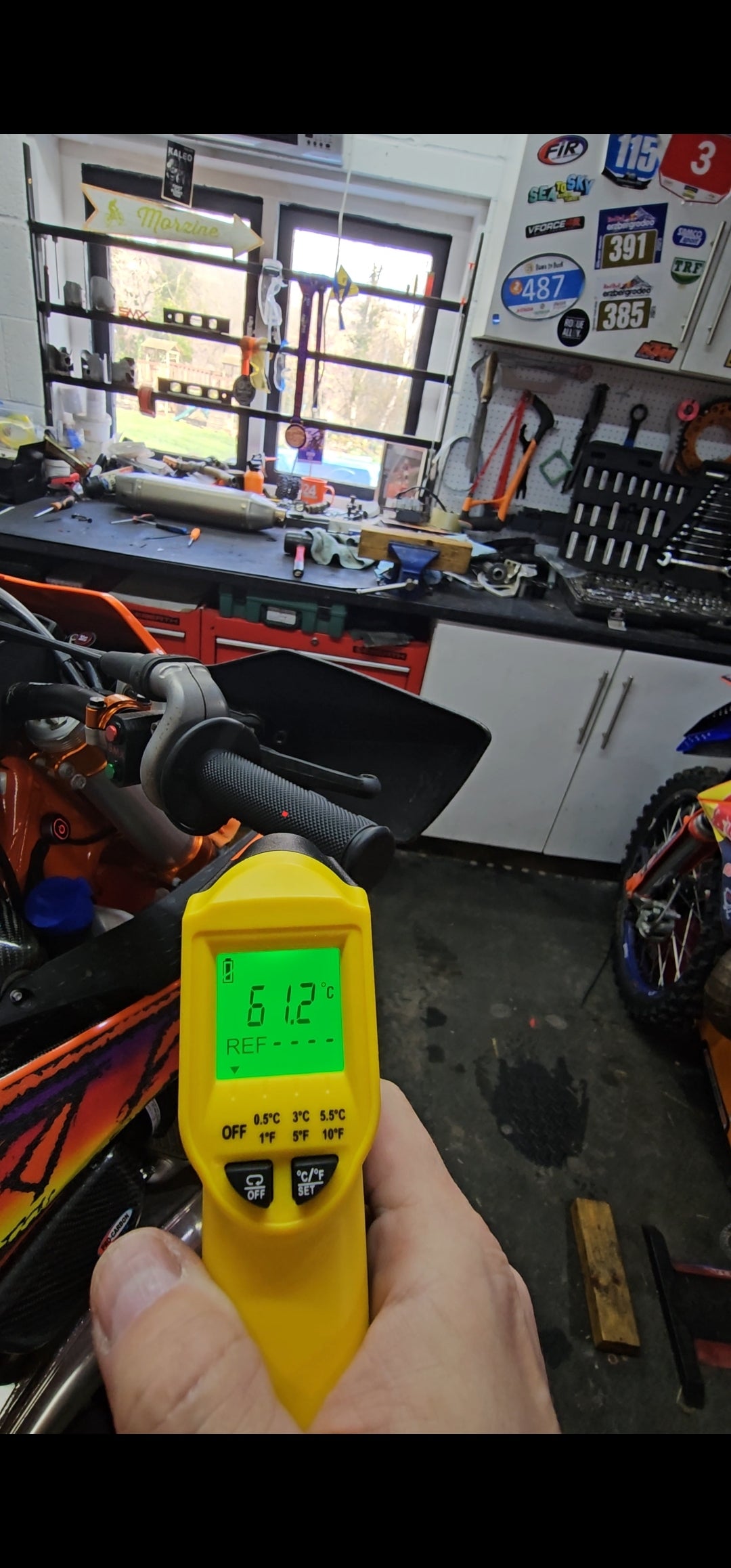 SMX EXTREME HEATED LOCK-ON GRIPS - LOCK ON ODI RENTHAL