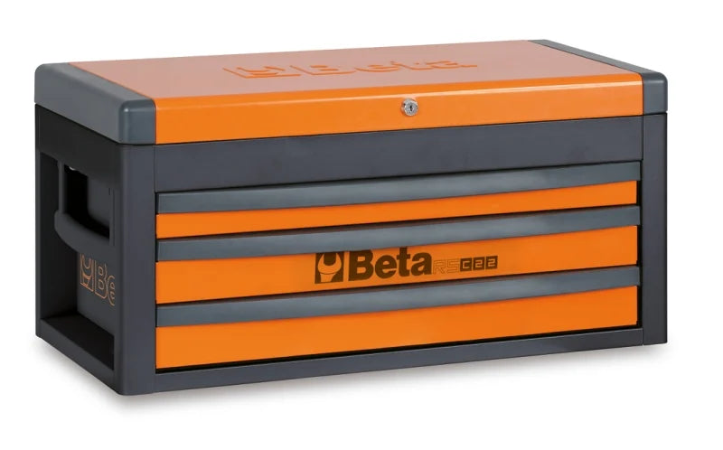 Portable Tool Chest with 3 Drawers and Ball Bearing Slides - Beta Tools RSC22-R