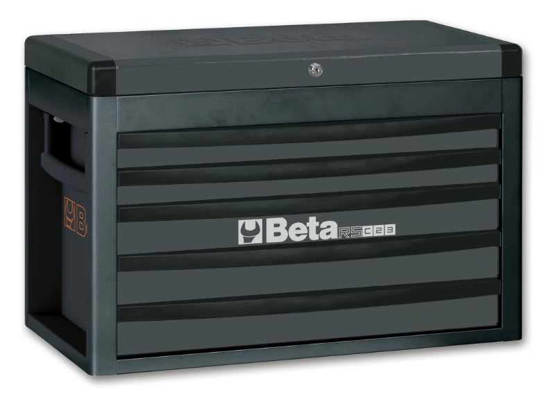 Portable Tool Chest with 5 Drawers and Centralized Lock - Beta Tools RSC23-O
