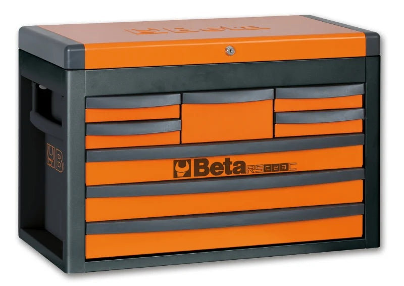 Portable Tool Chest with 8 Drawers and Centralized Lock - Beta Tools RSC23C-R