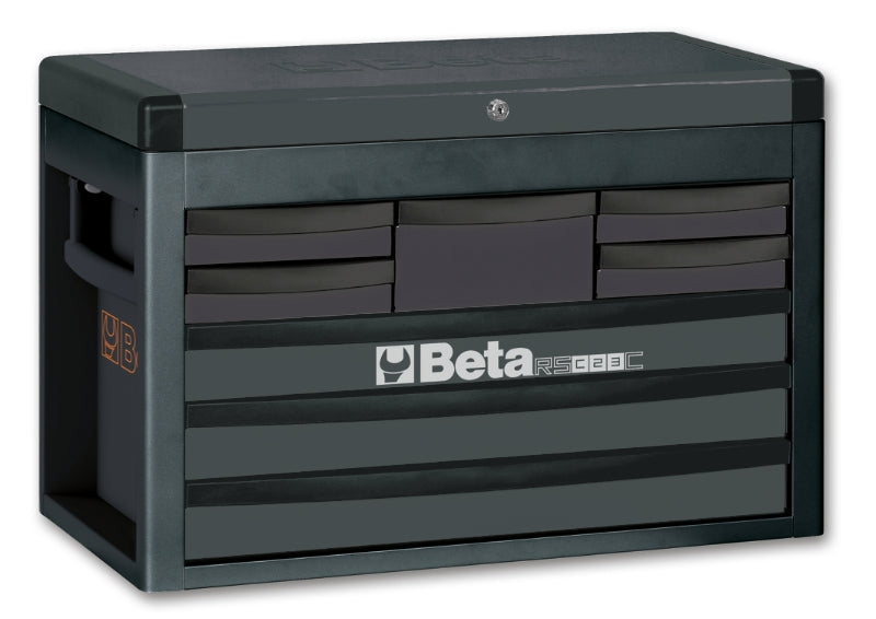 Portable Tool Chest with 8 Drawers and Centralized Lock - Beta Tools RSC23C-O