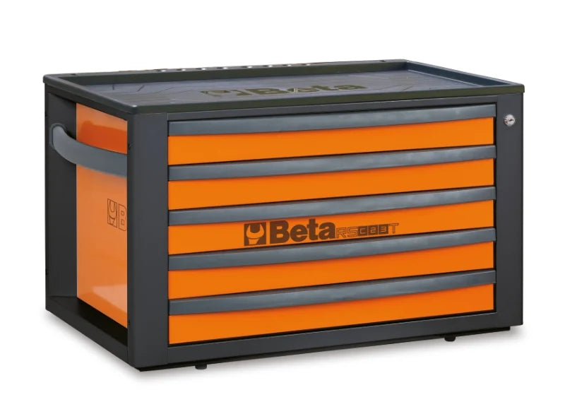 Portable Tool Chest with 5 Drawers and Centralized Lock - Beta Tools RSC23T-B