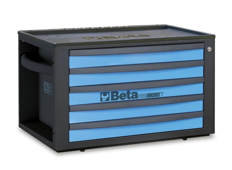 Portable Tool Chest with 5 Drawers and Centralized Lock - Beta Tools RSC23T-B