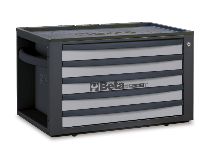 Portable Tool Chest with 5 Drawers and Centralized Lock - Beta Tools RSC23T-FO