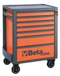 Mobile Roller Cab 7 Drawers Reinforced Worktop 800kg Capacity - Beta Tools RSC24/7-G