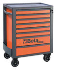 Mobile Roller Cab 8 Drawers Reinforced Worktop 800kg Capacity - Beta Tools RSC24/8-B