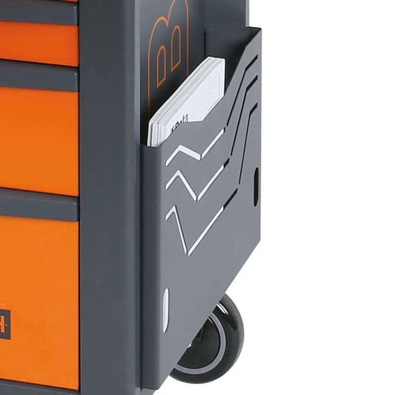 Mobile Roller Cab 6 Drawers Anti-Tilt System Reinforced Worktop 800kg Capacity - Beta Tools RSC24A/6-A