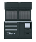 Workshop Equipment Combination RSC50 with Worktop, Drawers, and Tool Panels - BetaRSC50 RSC50 A