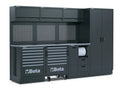 Workshop Equipment Combination RSC50 with 2.240mm Worktop, Drawers, Roller Cab, and Tool Panels - BetaRSC50 RSC50 F