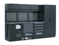 Workshop Equipment Combination RSC50 with 2.240mm Worktop, Drawers, Roller Cab, and Tool Panels - BetaRSC50 RSC50 G
