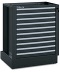 Fixed Module with 10 Drawers for RSC50, 588x367mm, Central Lock, Adjustable Feet - BetaRSC50 RSC50 M10