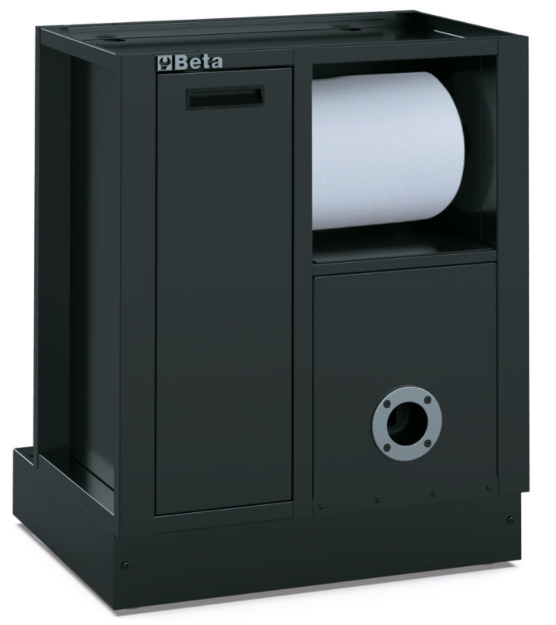 Fixed Service Module for RSC50, Empty, Built-in Waste Bin, Paper Roll Compartment, Adjustable Feet - BetaRSC50 RSC50 MS-AVV