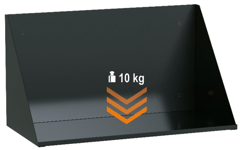 Triangular Shelf for RSC50, 740x300x400mm, Compatible with LED Strip Profiles - BetaRSC50 RSC50 MTP
