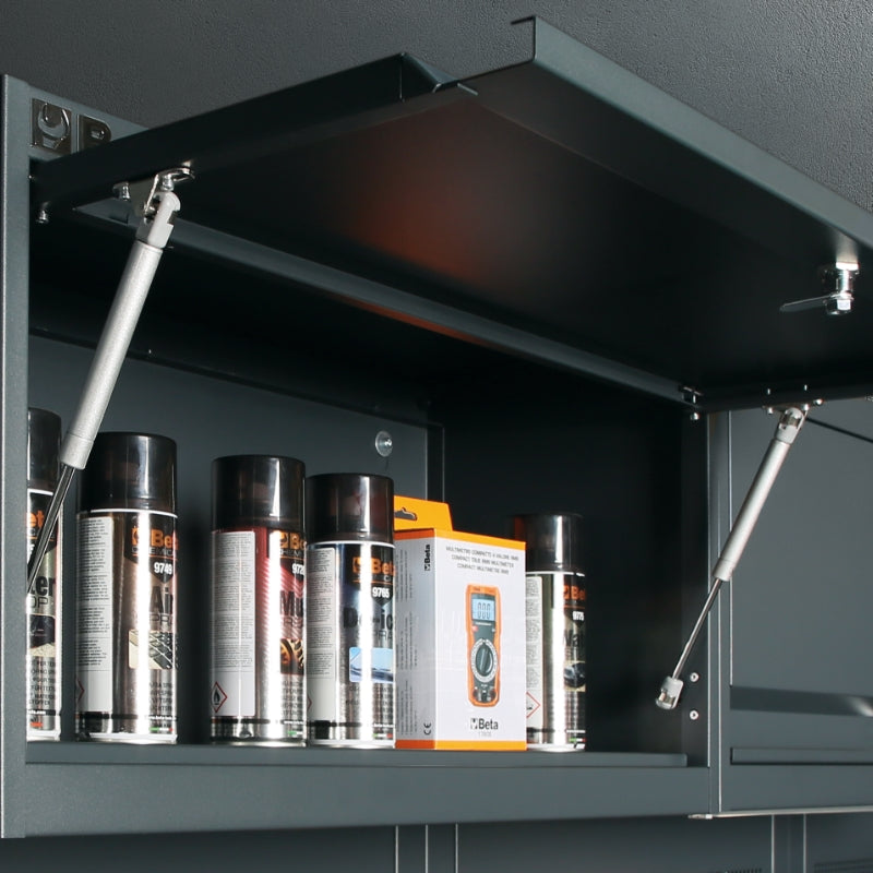 Wall-Mounted Cabinet for RSC50, 740x300x400mm, Gas Springs for Easy Door Operation, Compatible with LED Strip Profiles - BetaRSC50 RSC50 PM