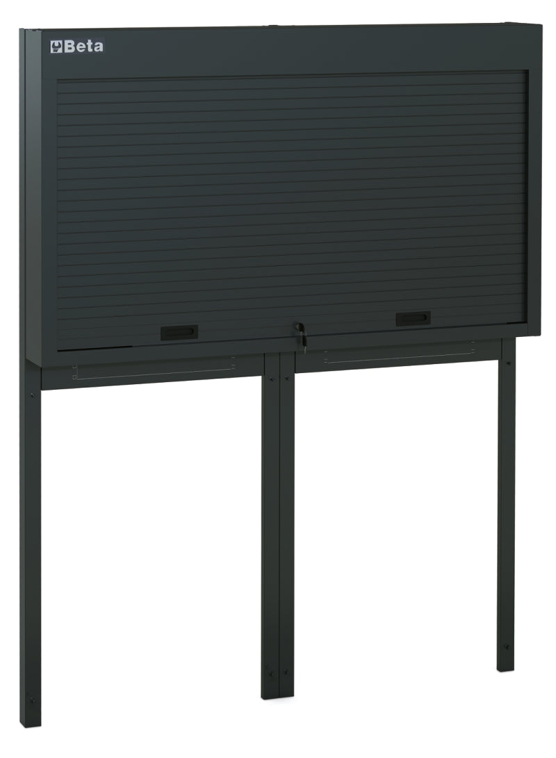 Tool Wall System with Shutter for RSC50, Adjustable Aluminium Shutter, Removable Perforated Panels, Includes Framework - BetaRSC50 RSC50 PS