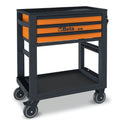 Service Tool Trolley with 3 Drawers, ABS Worktop, 4 Castors 125mm, 400kg Load Capacity - Beta Tools RSC51-R