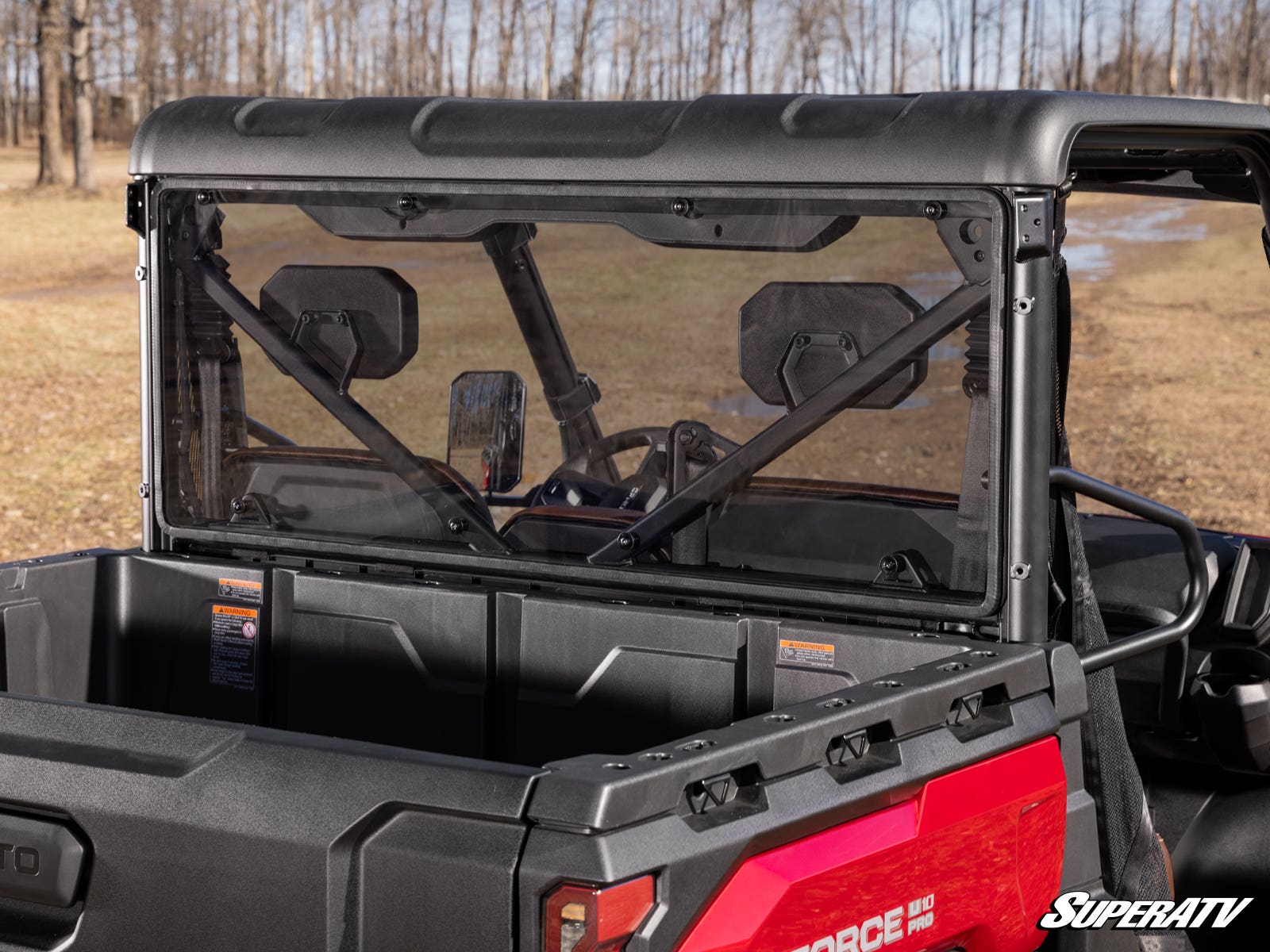 REAR WINDSCREEN POLYCARBONATE CF MOTO UFORCE U10 PRO WINDSHIELD