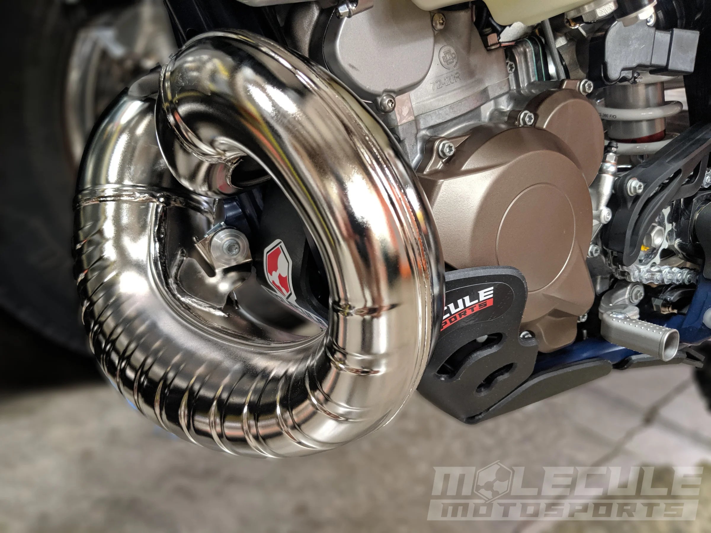 MOLECULE EXTREME UHMW SKIDPLATE 2ST KTM/HSQ/GG