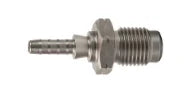 M10 x 1.00 MALE STRAIGHT DUAL SEAT CONVEX & CONCAVE 600-03 CRIMP FITTING GOODRIDGE S445-0131Z1