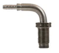 M10 x 1.00 MALE 90 BEND DUAL SEAT CONVEX & CONCAVE 600-03 CRIMP FITTING GOODRIDGE S445-9031Z1