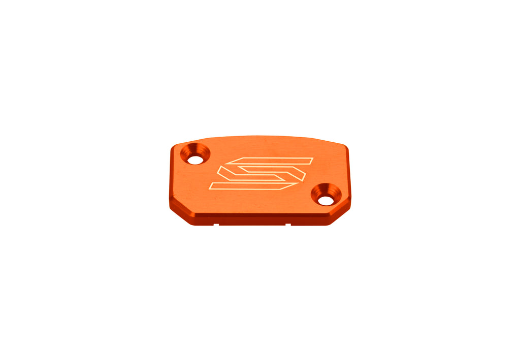 FRONT BRAKE RESERVOIR COVER ORANGE 04-26 BETA HUSABERG HUSQVARNA KTM RR SX XC EXC BREMBO SCAR 5801