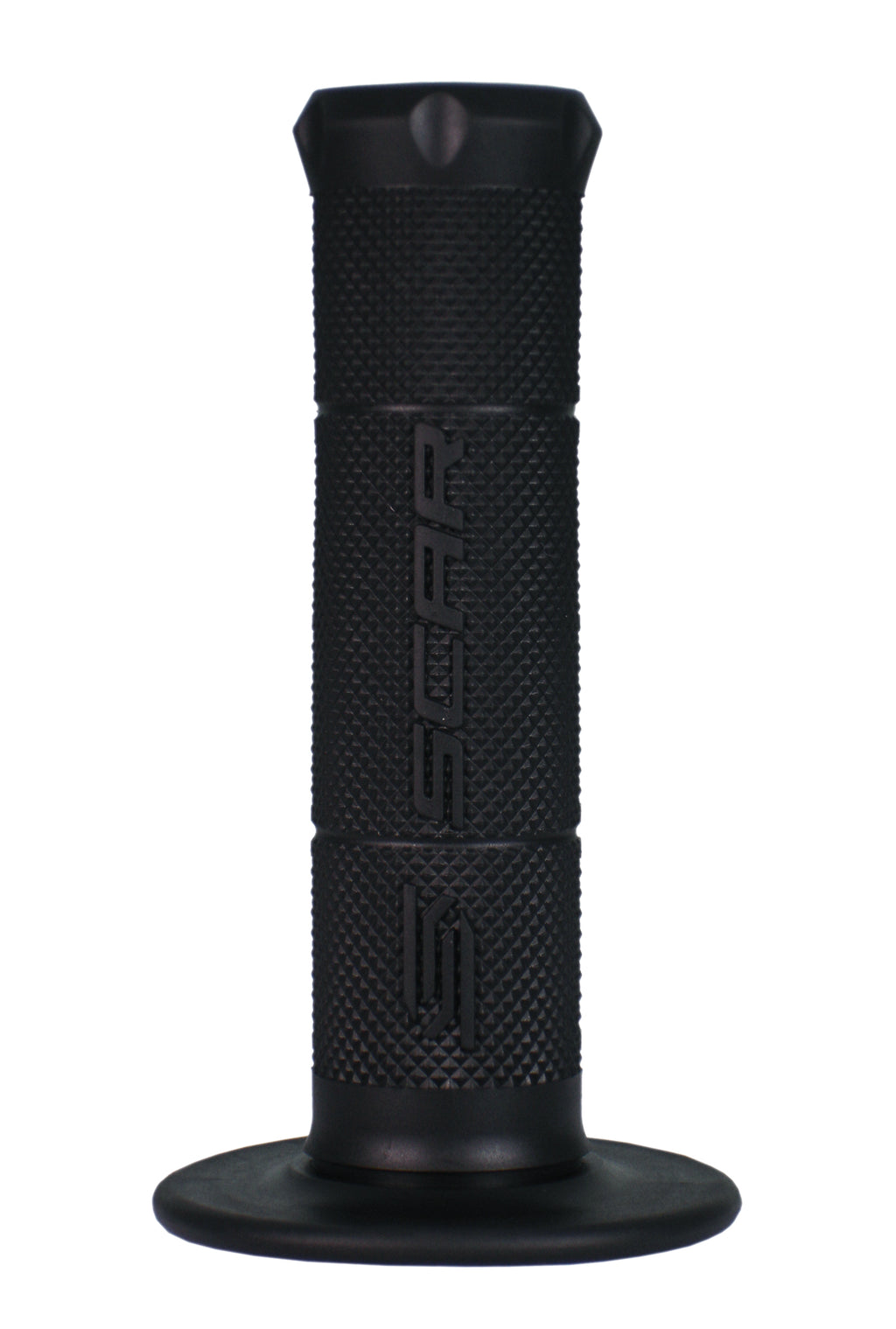 GRIPS BLACK ORIGINAL MX SINGLE DENSITY HALF WAFFLE SCAR GOSBLK