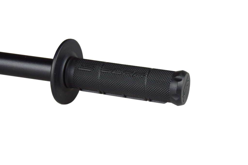 GRIPS BLACK ORIGINAL MX SINGLE DENSITY HALF WAFFLE SCAR GOSBLK