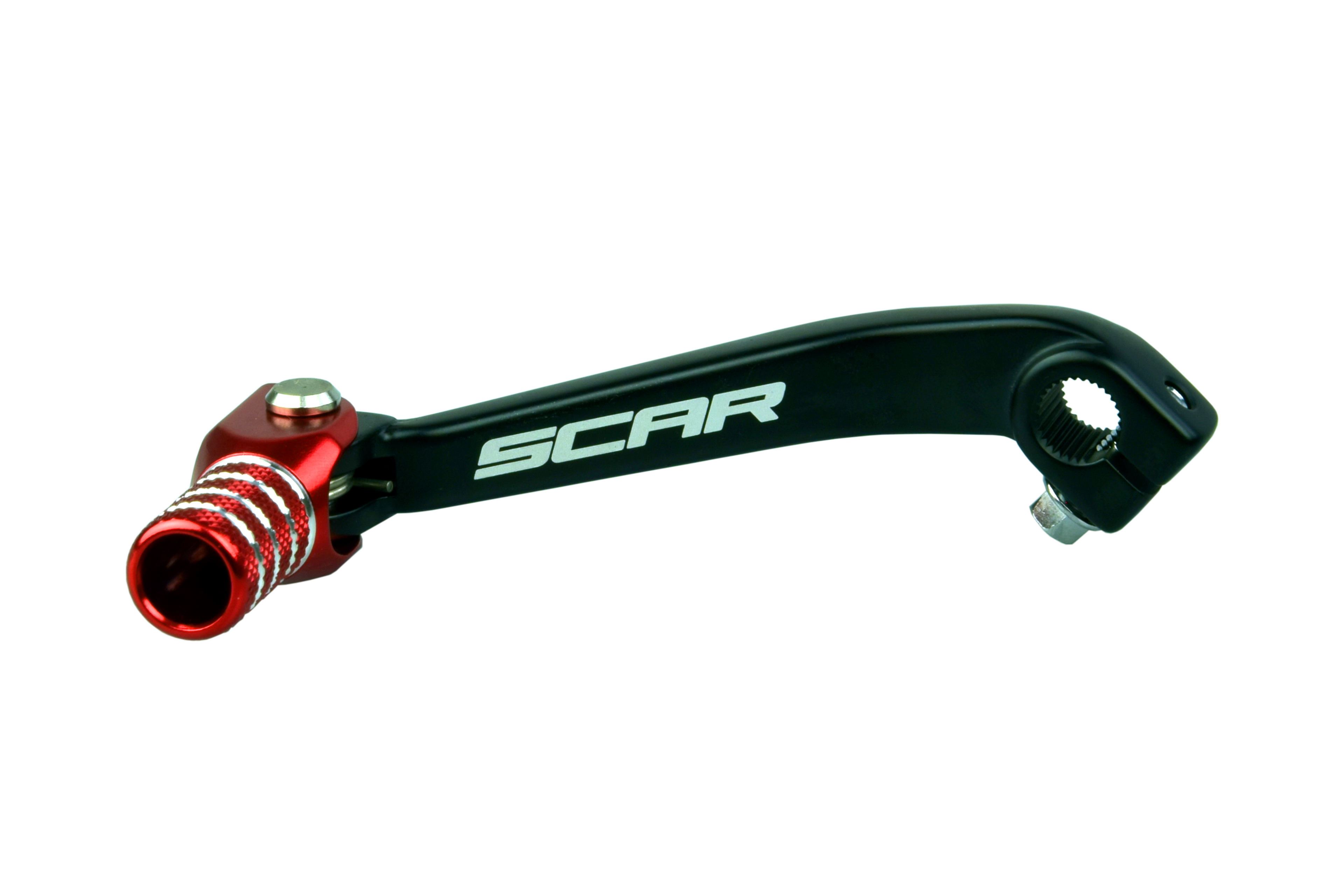 GEAR SHIFT LEVER RED TIP 03-19 HONDA CRF 150 230 F SCAR GSL185