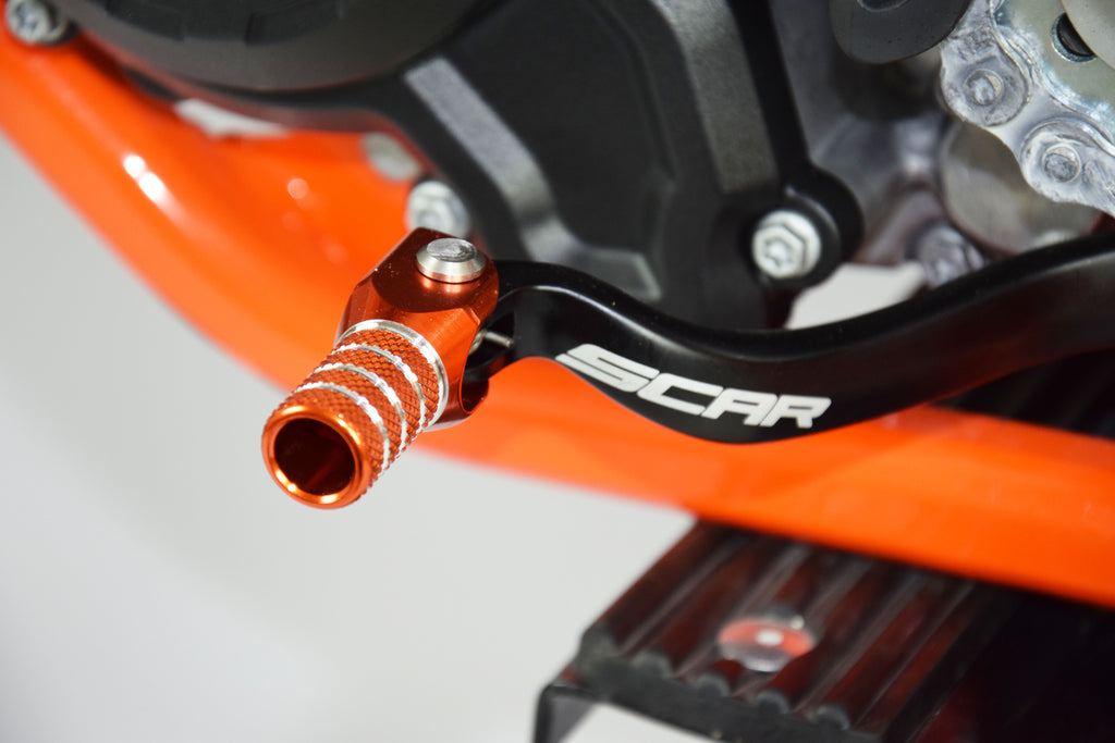 GEAR SHIFT LEVER ORANGE 07-26 GASGAS HUSQVARNA KTM EC EX MC TE FC FE TC FX FS SX SMR SCAR GSL501