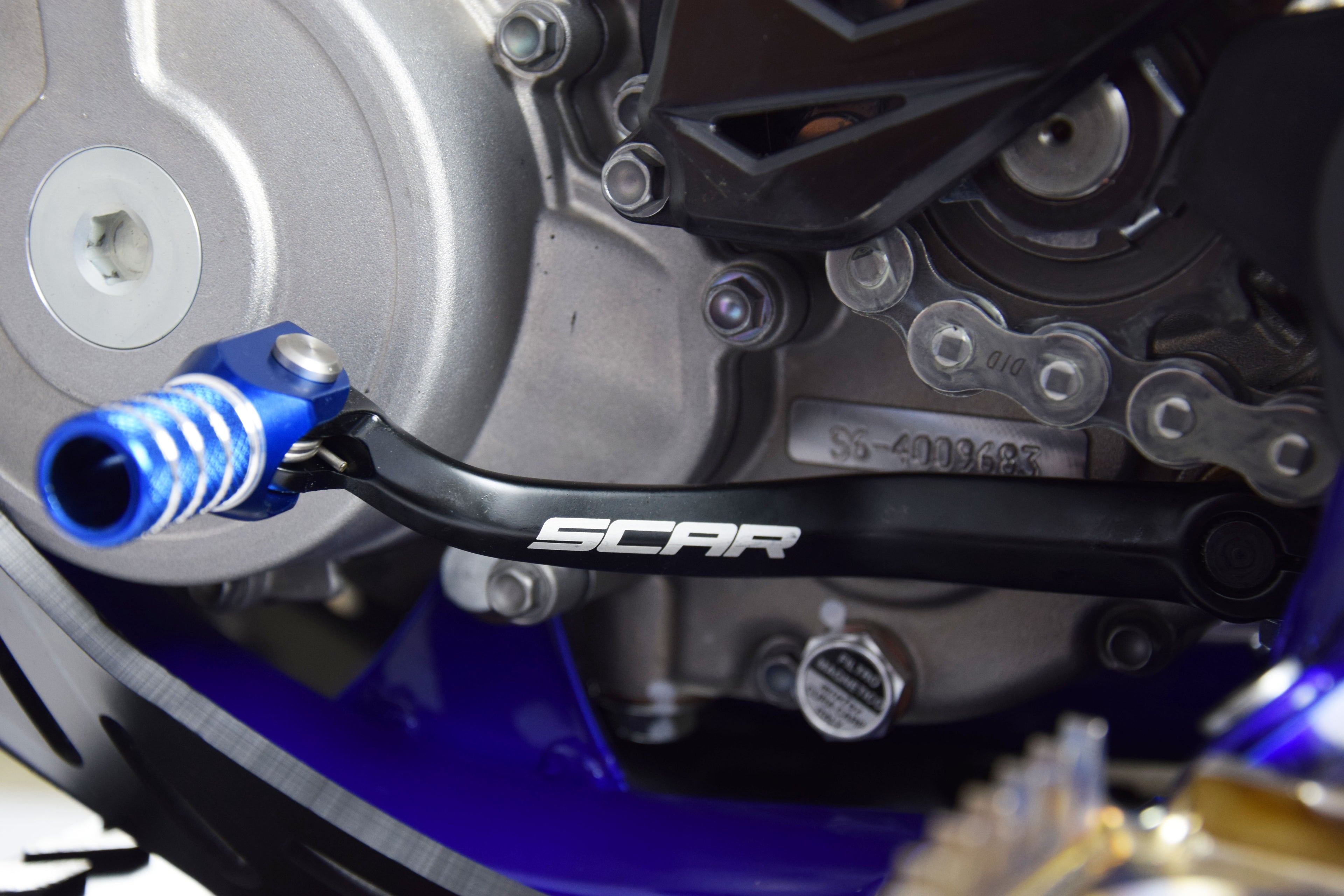 GEAR SHIFT LEVER BLUE TIP 15-26 SHERCO SEF R 250 300 450 SCAR GSL620